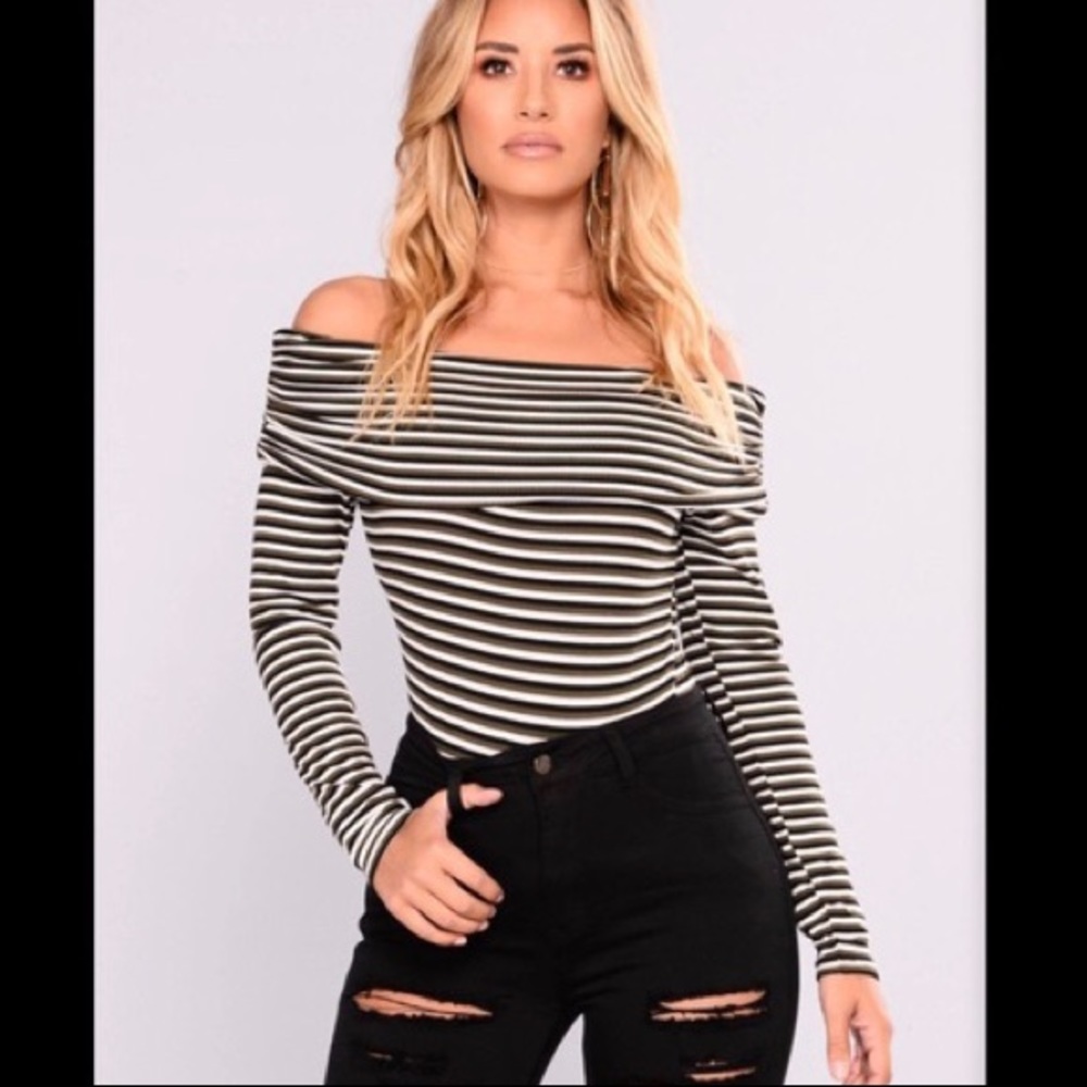 Fashion Nova Annalien Off Shoulder Top